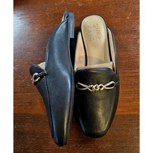 Naturalizer Womens Kayden Mule Flat Black Size 5.5 New in box